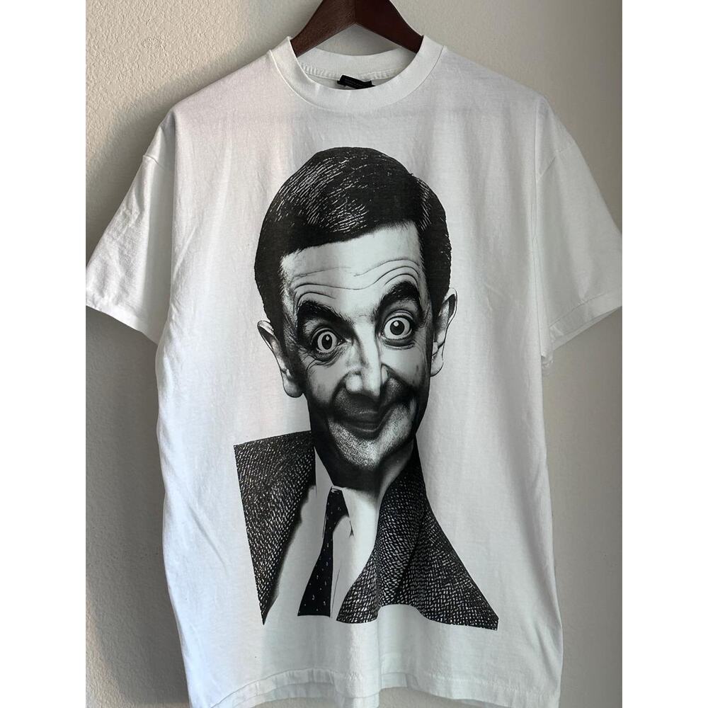 Mr. Bean "Living Legend" Vintage Reprint Single Stitch T-shirt Changes Tag